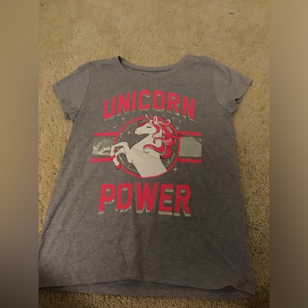 Unicorn Power Children’s Place Shirt